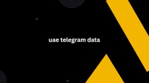 uae telegram data