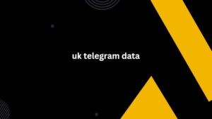 uk telegram data