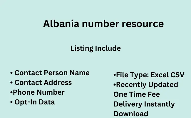 Albania number resource