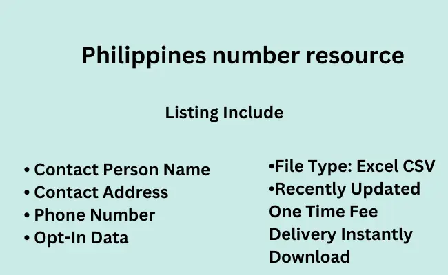 Philippines number resource