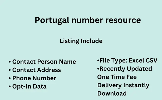 Portugal number resource